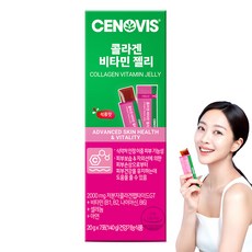 CENOVIS 膠原蛋白維他命果凍 7條入, 140g, 1盒