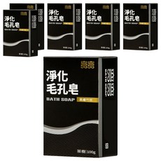 美琪 彎彎 淨化毛孔皂 茶樹, 100g, 6個