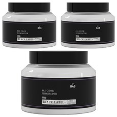 Bas Black Label Basic Plus 生活除臭劑 正裝 花束香, 350g, 3個