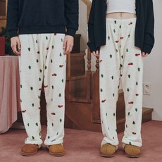 dAb 애프터캐롤 수면 기모 잠옷바지 GPJ19800