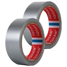 다다 고점도 강력 면 테이프 40mm x 20m, 은색, 2개