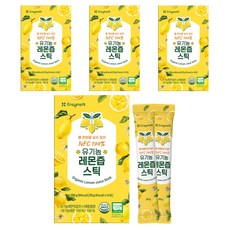 엔자임엔 NFC 100% 유기농 레몬즙 스틱 14포, 20g, 56개