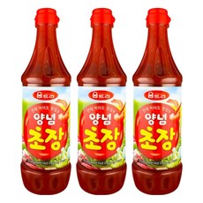 WOOMTREE 調味醋辣椒醬, 1kg, 3個