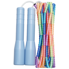 JFROPE 孩童彩色跳繩 4~8歲適用, 天藍色