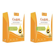 BIOline 星譜生技 Go晶明 Omega-3葉黃素，含頂級歐洲藍莓、花青素、植物性Omega-3, 30顆, 15.6g, 2盒