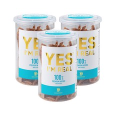 골드로니 강아지 예스아임리얼 프리미엄 저온건조 간식, 닭가슴살, 140g, 3개