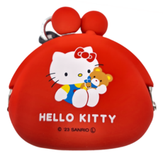 PG DESIGN Hello Kitty 矽膠零錢包吊飾
