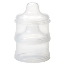 MOTHER-K 積木式奶嘴收納補充盒 2入, 透明色, 1組