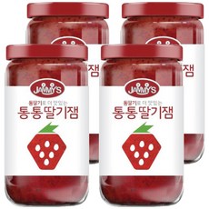 삼립 재미스 통통딸기잼, 400g, 4개