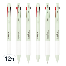 JAVAPEN N-JET 3色原子筆 0.7mm, 綠色, 12個