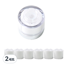 洗臉盆過濾頭 BT-4020 + 淨水濾心 6入, 2個