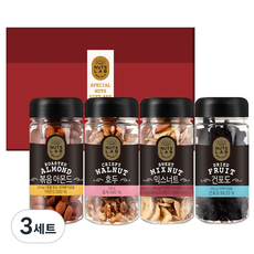 넛츠랩 스페셜 견과 보틀 선물세트, 3세트