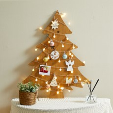 Houseens 聖誕木架組合牆樹全套, 4000號(金色), 高70cm x 底寬48cm