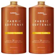 KUNDAL 昆黛爾 3倍濃縮衣物柔軟精 依蘭香, 1.58L, 2瓶