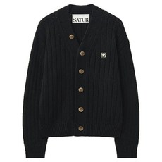 세터 남녀공용 파로 오버 사이즈 부클 가디건 SA233MKC03