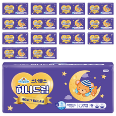 스너글스 허니드림 팬티형 기저귀 남녀공용, 점보형(2XL), 480매