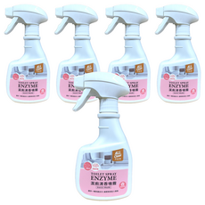 多益得 ALL Clean 潔廁清香噴霧 ENZYME 雪松玫瑰, 360ml, 5瓶