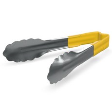 VOLLRATH 不鏽鋼涼感多功能夾 15cm, 黃色, 1個