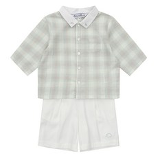 Tartine et Chocolat 兒童 BG Torso 格紋上下衣套裝