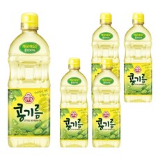 OTTOGI 不倒翁 大豆沙拉油, 900ml, 5瓶