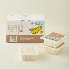 한둘 무농약콩으로 만든 한끼 순콩비지, 140g, 6개