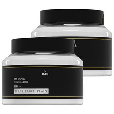 Bad Air Solution 無香黑標原味Basic Plus生活除臭劑正裝, 2個, 350g