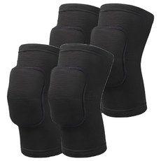 A-ZEAL 加厚防撞護膝 SP7901, 經典黑, 2雙