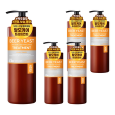 HAARAZ 啤酒酵母強韌髮根護髮素 可愛果香, 5個, 500ml