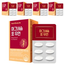뉴트리원 마그네슘 포 우먼, 30정, 5개