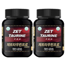 ZETRITION JET牛磺酸PRO 1400mg, 180錠, 2個