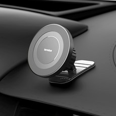 iamdue 車用MagSafe磁吸頭支架, 黑色, 2個