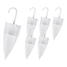 居家達人 雨傘造型衣櫃除濕盒 23 x 7 x 7cm 白色, 172g, 6個