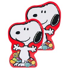 Weeny Beeny 史努比角色造型軟糖 80g+酸軟糖 40g+貼紙組, 2組, 120g