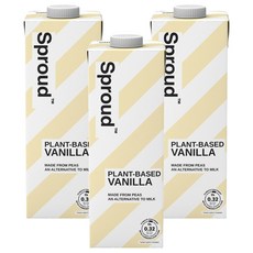 Sproud 豌豆飲 原味, 3個, 1L