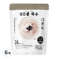 해초미인 검은콩 국수, 6개, 150g