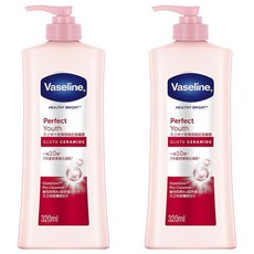 Vaseline 凡士林 十效彈潤煥亮潤膚露 320ml 深層保濕 改善暗沉 彈潤亮白, 2件