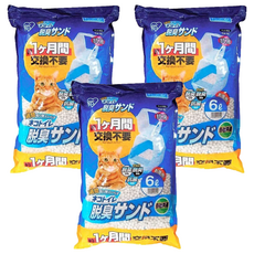 IRIS OHYAMA 愛麗思歐雅瑪 一週間除臭貓砂, 3L, 3包