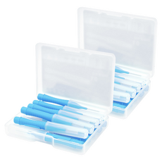 라젠다 미니 컬러 치간 칫솔 블루 1.0mm, 2개, 10개입