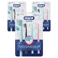 Oral-B 歐樂B IconX 牙刷, 3個, 3入