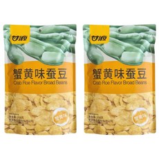 甘源 蟹黃味蠶豆, 208g, 2袋