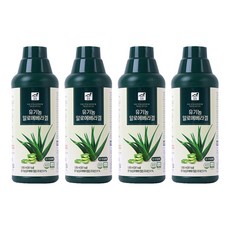 맑은농장 유기농 알로에 베라 겔, 1.05L, 4개 1.05L, 4개