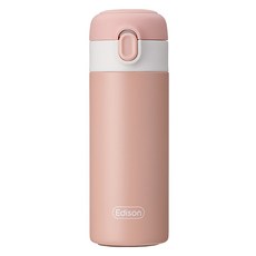 에디슨 원터치 키즈 텀블러, 핑크, 250ml, 1개