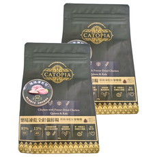 CATOPIA 樂境 全齡貓凍乾鮮糧, 300g, 2袋, 低敏凍乾紅藜嫩雞