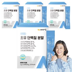 비타민마을 초유 단백질 분말 30p, 4개, 60g