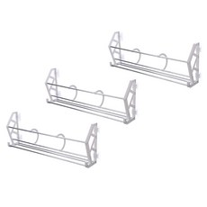 WithWin 免鑽孔懸掛式鞋架 大型, 3個, 白色