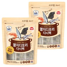 해표 멸치디포리 다시팩, 150g, 2개