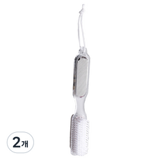 Baromall 足部磨砂刷 透明, 2個, 1入, 135g