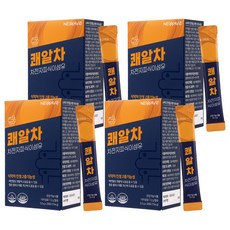 NEWAVE 쾌변엔 쾌알차 차전자피 식이섬유, 154g, 4개