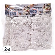 創意精靈 PE保鮮套 180個, 13 x 2cm, 45cm, 2袋