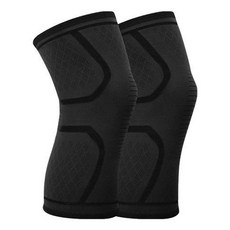 디와이 졸튼 헬스 러닝 무릎보호대 블랙, 2개